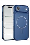 İphone 17 Air Uyumlu Magsaff Kapak Kılıf - Turuncu