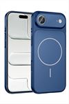 İphone 17 Air Uyumlu Magsaff Kapak Kılıf - Bej