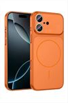 İphone 17 Uyumlu Magsaff Kapak Kılıf - Gri