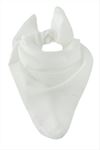 Beyaz Renkli Bandana 50*50 - Beyaz