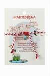 Nazar Marteniçka Makrome İp Bileklik - Kırmızı