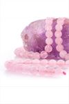 Pembe Kuvars Taşı Parlak 10 mm - Pembe