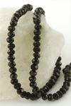 Renkli Kristal Dizi Taş 6 mm - Siyah