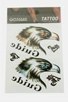 Kartal Tattoo Dövme Sticker - Beyaz