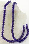 Renkli Kristal Dizi Taş 4 mm - Lacivert