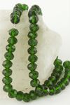 Renkli Kristal Dizi Taş 8 mm - Yeşil