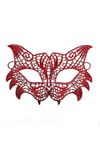 Kırmızı Dantel Masquerade Maskesi 8 No