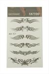 Kanat Tattoo Dövme Sticker - Beyaz