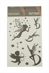 Peri Tattoo Dövme Sticker - Siyah
