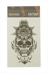 Kuru Kafa Tattoo Dövme Sticker - Beyaz