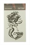 Yılan Tattoo Dövme Sticker - Siyah