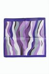 Mor Renkli Zr Şifon Fular 50*50 cm - Mor