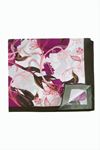 Nar Desenli Zr Şifon Fular 50*50 cm - Mor