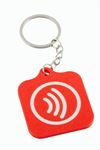 InstagramLogolu 3D Baskılı NFC Anahtarlık - Kırmızı