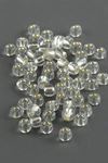 4 mm Şeffaf Kum Boncuk 500 Gram - Şeffaf
