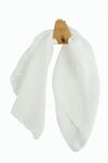 Beyaz Şifon Fular 50 cm - Beyaz