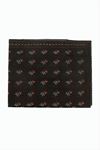 Kuru Kafa Desenli Bandana 50*50 - Siyah
