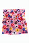 Papatya Desenli Baff Boyunluk - Pembe