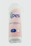 İpek Disk Makyaj Temizleme Pedi 70 Adet - Beyaz