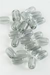 6*8 mm Oval Cam Boncuk 1 KG - Gri