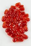 6*8 mm Oval Cam Boncuk 1 KG - Kırmızı
