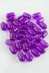6*8 mm Oval Cam Boncuk 1 KG - Şeffaf