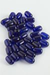 6*8 mm Oval Cam Boncuk 1 KG - Lacivert