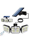 Uzaktan Kumandalı 122 Led Sensörlü Bahçe Lambası