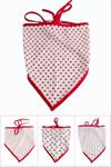 Karışık Desenli Bohem Bandana - Beyaz