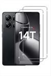 Xiaomi 14T Pro Kırılmaz Cam Ekran Koruyucu - Şeffaf