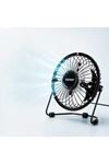 Masaüstü Mini USB Fan - Metal Gövdeli - Ultra Sessiz