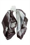 Zr Saten Fular 50*50 cm - Siyah