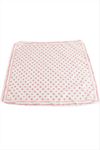 Benekli Desenli Zr Saten Fular 50*50 cm - Pembe