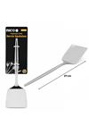 Metal Servis Spatulası - Krom Renk - 27 cm - Paslanmaz Çelik