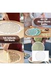 Mega Mantı Kalıbı - 40 cm - 199 Mantı Kapasiteli - Plastik