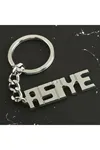 Asiye İsimli Anahtarlık - Gümüş Rengi