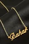 Bahar isimli kolye (Kişiye Özel) - Sarı