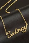 Selinay isimli kolye (Kişiye Özel) - Sarı