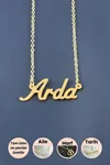 Arda İsimli Kolye - Sarı