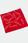 Atatürk İmzalı Desenli Bandana 50*50 - Kırmızı