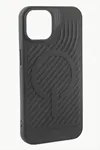 iPhone 15 Pro Lüx Magsaff Gear Silikon Kılıf - Siyah