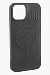 iPhone 14 Pro Max Lüx Magsaff Gear Silikon Kılıf - Siyah