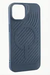 iPhone 14 Pro Lüx Magsaff Gear Silikon Kılıf - Mavi