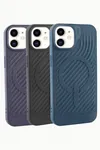 iPhone 11 6.1 Lüx Magsaff Gear Silikon Kılıf - Mor