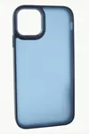 iPhone 11 Renkli Lüx Newxu Silikon Kılıf - Lacivert