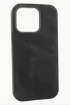 iPhone 14 Pro Max Nubuk Lüx Velvet Silikon Kılıf - Siyah