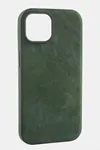 iPhone 15 Pro Max Nubuk Lüx Velvet Silikon Kılıf - Yeşil