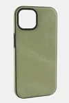 iPhone 12/12 Pro Nubuk Lüx Velvet Silikon Kılıf - Turuncu