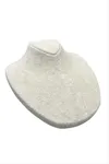20 cm Yatay Manken Anfora Kumaş - Krem