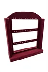 Anfora Kumaş Küpelik 22*24 cm - Bordo